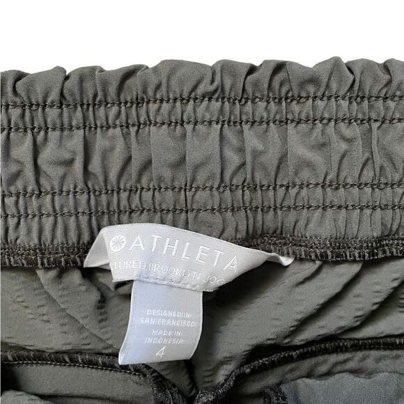 ATHLETA Textured Brooklyn Joggers Green Size 4 - Picture 7 of 7